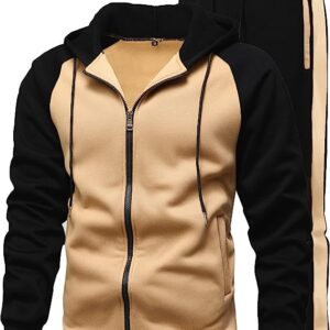 mens two pieces tracksuit