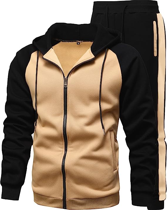 mens two pieces tracksuit